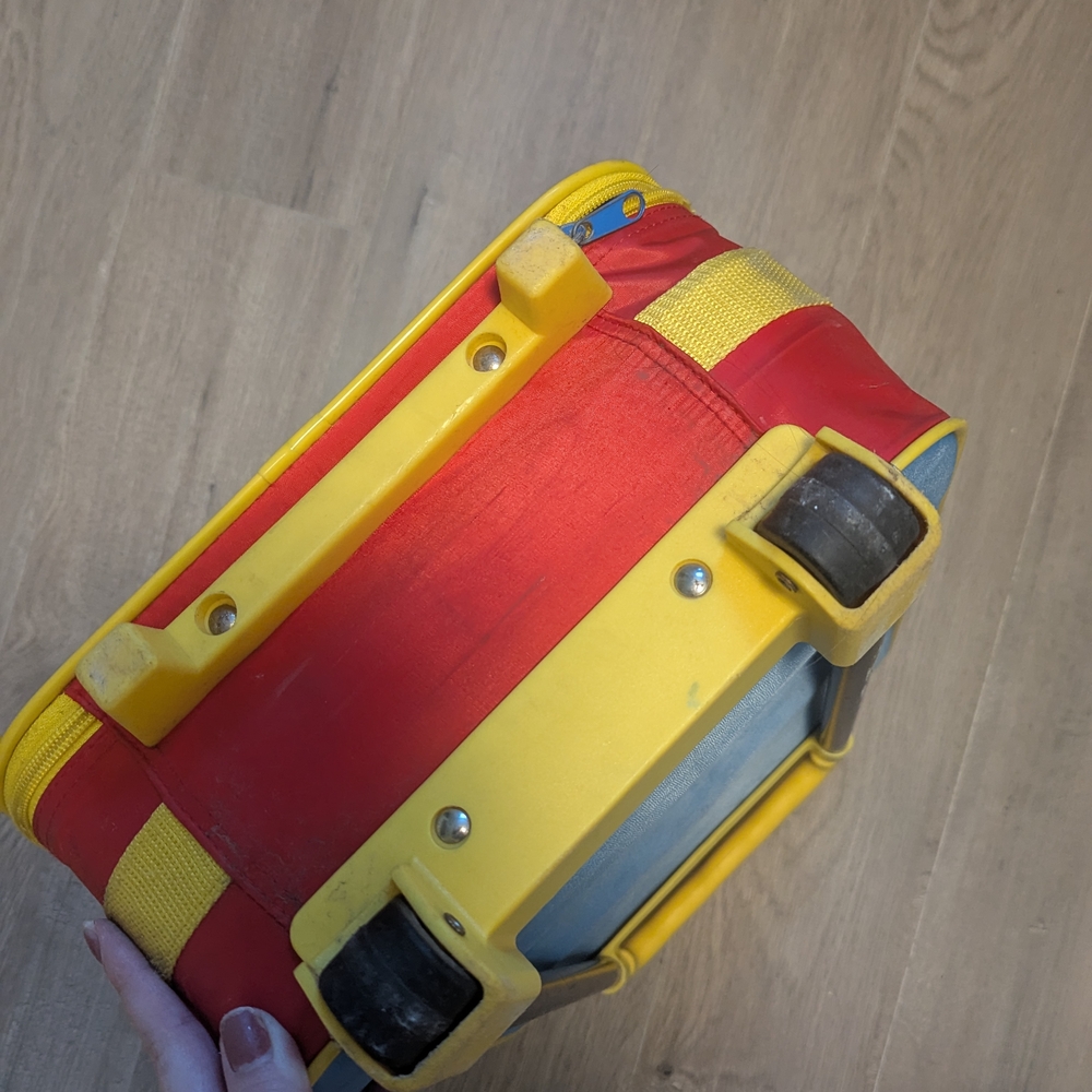 Vintage Star Wars Anakin Skywalker PodRacer Rolling Carry On Suitcase - Picture 10 of 10